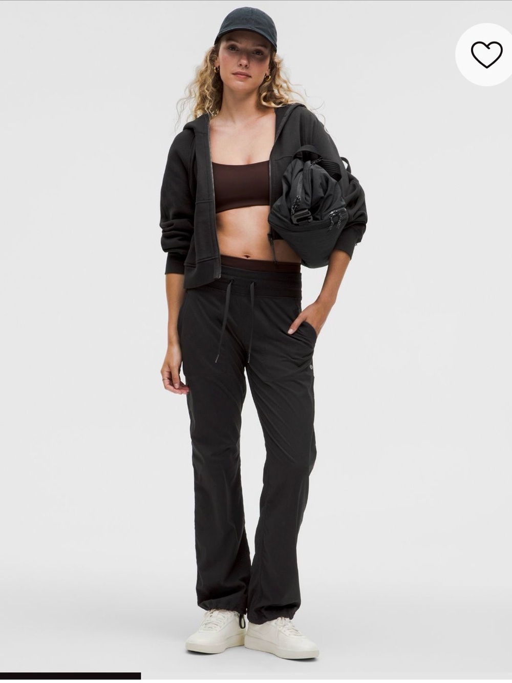 lululemon athletica Lined Black Dance Studio Pants